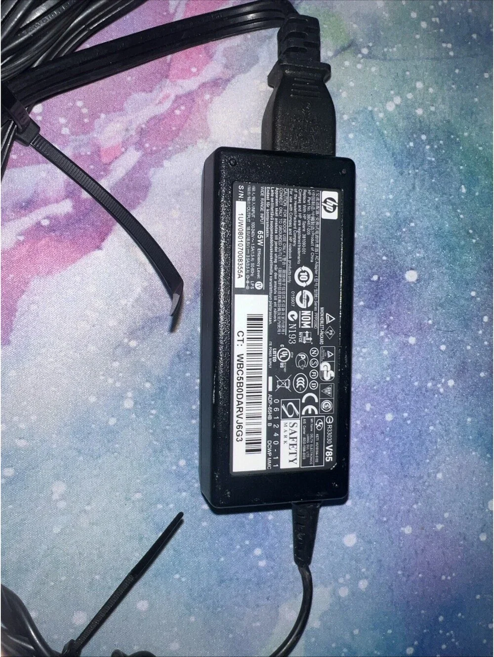 HP Brand Laptop Charger AC Power Adapter 380467-005 18.5V 3.5A 65W